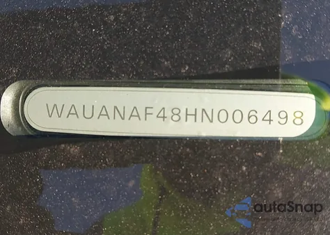 2017 Audi A4 2.0T Premium z USA, uszkodzony, nr VIN WAUANAF48HN006498